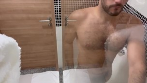 Horny Shower after Pure Cardio Training