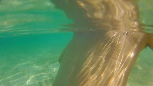 Hardcore ANAL FUCK in the Sea # Underwater CUM spray