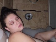 She came like party in the tub 12/16