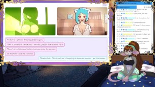 Nude Byte Demo and Nicoles Risky Job - First Fansly Stream~!