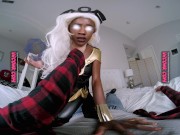 VR Conk Storm Cosplay - Ebony Babe Nicole Kitt X-Men Sex Parody VRPorn 3/16