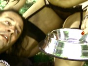 Roxy Deville Gets Pussy Pounded By Eager Submissive Pet After Disobediance 5/16