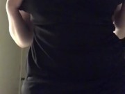 Teenage BBW Strips, Reveals Natural Heavy Tits & Curvy Body - BustySeaWitch 5/16