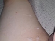 Big titted slut wife jacking dick to get cum shot on her tits more cum at onlyfans/bbw2tits4uxxx 6/16