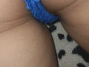 Masturbando la rica vagina de mi tetona, sexo caliente mientras esta sola 2/16