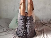 In the morning I listen to the radio and rest 12/16