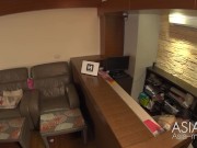 Secretly having sex at Massage Parlour-by Wu Qian Qian-CUT 16/16