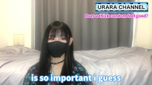 Women don't feel comfortable with thick condoms! ? I will tell you my honest impression ♡