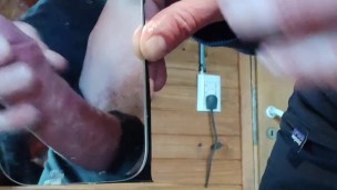 Blonde Masturbation cumshot big cock 