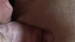 TAKING HUGE DICK AND CUM ALL OVER