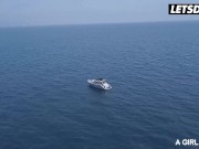 A GIRL KNOWS - Perfect Babes Bring Each Other To Orgasm On A Yacht 6/16