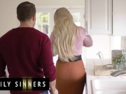 Family Sinners - Naughty Alura Jenson Cleans Her Daughter's House As Well As Her Husband's Dick 1/16