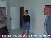 The Husband watches his Wife being Fucked by a realtor for a Discount! 3/16