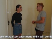 The Husband watches his Wife being Fucked by a realtor for a Discount! 4/16