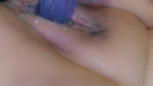 Latina fucking her pussy