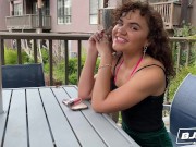 BJRAW Cute brunette Naudi Nala takes this big dick deep into her throat 2/16