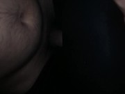 I rip my horny neighbor's pants to fuck her, I come inside her🤤💦😈 13/16