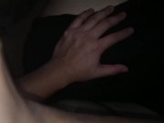 I rip my horny neighbor's pants to fuck her, I come inside her🤤💦😈 14/16