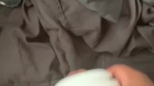 Using stroker toy in my bbc