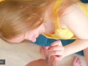 Fucked a new neighbor and cum in her mouth 1/16