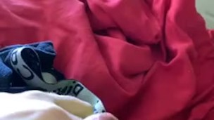  shot a big cumshot all over my chubby body 