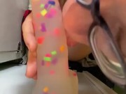 POV head vid using dildo 2/16