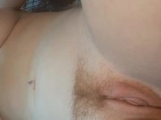 Shaving my red hair pussy into a heart! 3/16