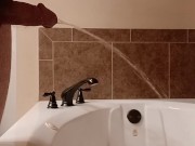 Pissing In Bathtub 6/16