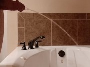 Pissing In Bathtub 7/16
