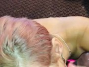 Pawg sucking the soul out of bbc!! She even suck it like she loves me!! 4/16