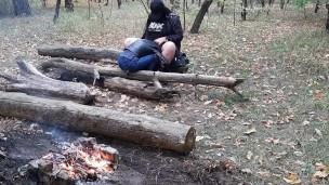 Our first sex in a risky public place - IkaSmokS