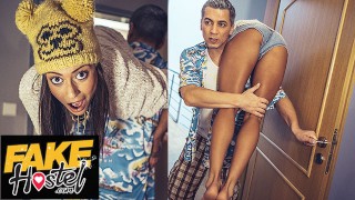 Fake Hostel - Intense wild and hardcore fuck for hot Mauritius ...