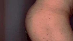 1st time recording dildo going in my asshole 