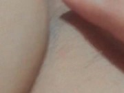 Grávida safada batendo uma siririca até gozar 