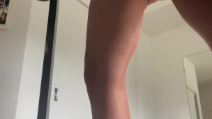 Cumshot explosion with my ball stretcher