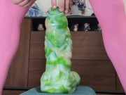 Taking my huge Bad Dragon Flint to the base 15/16