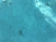 Sequins and stockings, underwater handstands, shiny tights, realise swimsuit in public, compilation 11/16