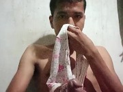 Jalada sin censura con el calzón de mi cuñada 1/16