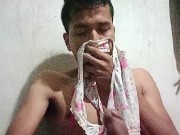 Jalada sin censura con el calzón de mi cuñada 4/16