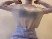 【生着替え】ミニスカの下覗いちゃう…？ - Screenshot 3 of 16 - Butt