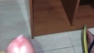 Broke student jerking in his new room