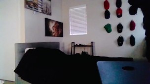 Phone sexy with my girl leads to me busting a fat nut