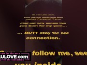 Female Domination babe teasing ur cock & FinDom wallet, puckers pussy & asshole JOI game, CBT after orgasm stroke - Lelu Love 1/16