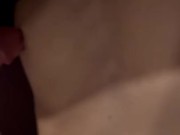 Glasses blowjob and leggins cum covered  4/16