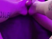 POV Casual Couch Humpday Footjob  12/16