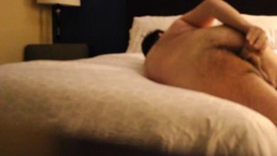 getting raw fucked by a huge dildo- begginer