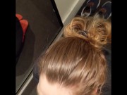 Heather Kane Swallows Gross-Tasting Cum To Not Get Caught in Changing Room ! 7/16