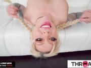 Busty Blonde Babe Sucks Cock Hard N Fast 12/16