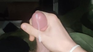 tried to save my cum for a week but I couldn't last two days!