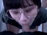 後輩の大学生がフェラで気持ちよくしたあと胸にいっぱい精子をかけられて興奮しちゃう♡お掃除フェラぶっかけ大量射精 10/16